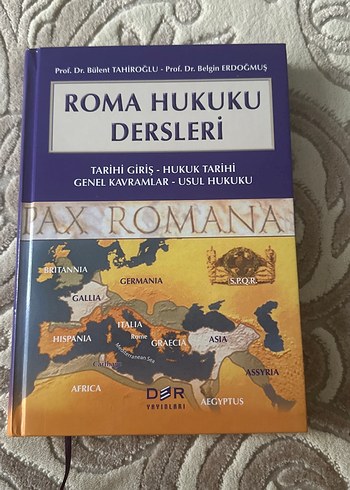 Roma Hukuku Dersleri - Tarihi Giriş ve Genel Kavramlar