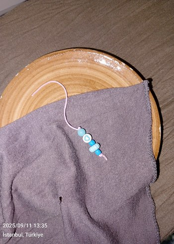 mavi telefon charmı