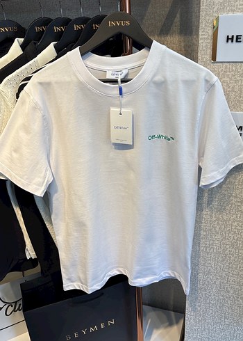 Off-White Beyaz Erkek Tişört