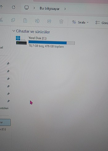 Gri Lenovo Dizüstü Bilgisayar - Görsel 4