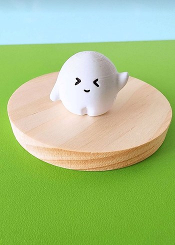 Pastel Renkli Beyaz Oyuncak Hayaletler - Görsel 7