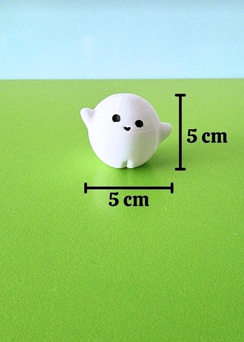 Pastel Renkli Beyaz Oyuncak Hayaletler - Görsel 5