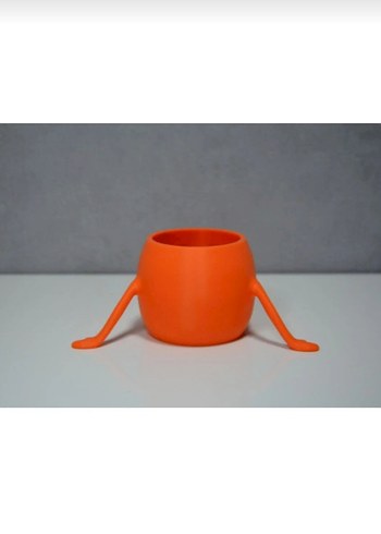 Turuncu Sevimli Aksiyon Figürü Saksı - Görsel 4