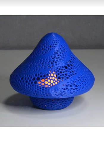 Mavi Renkli Dekoratif Lamba - Görsel 2