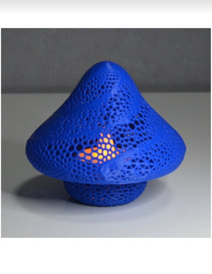 Mavi Renkli Dekoratif Lamba - Görsel 2