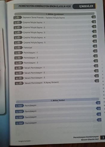 TYT AYT Matematik Fasikülleri - Görsel 2