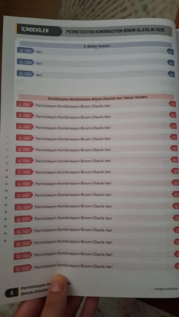 TYT AYT Matematik Fasikülleri - Görsel 5