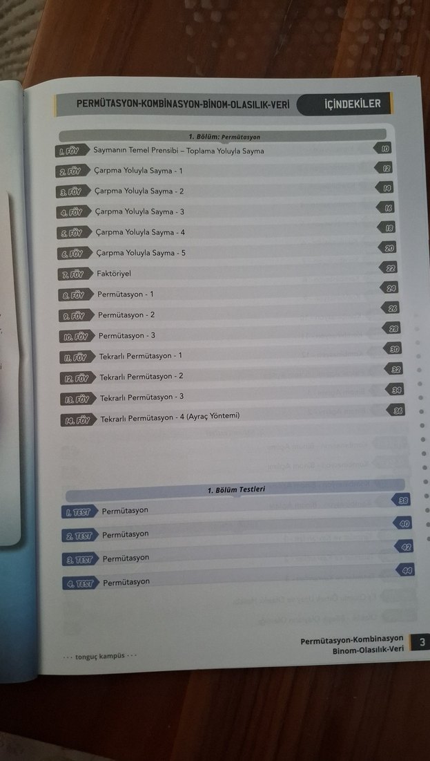 TYT AYT Matematik Fasikülleri - Görsel 2