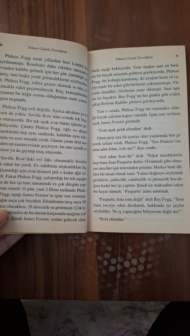 Jules Verne - 80 Günde Devrialem Çocuk Kitabı - Görsel 3