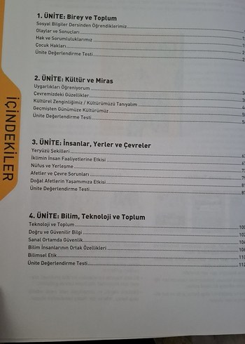 5. Sınıf Sosyal Bilgiler Soru Bankası - Görsel 3