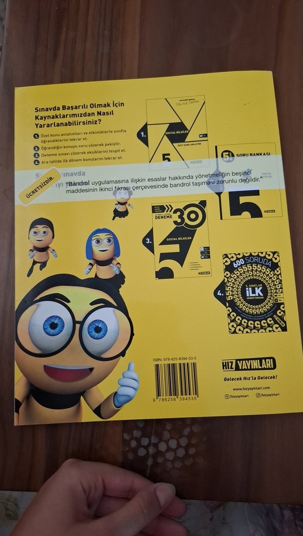 5. Sınıf Sosyal Bilgiler Soru Bankası - Görsel 2