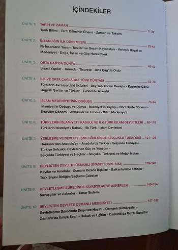 TYT-AYT Tarih El Kitabı - Limit Yayınları - Görsel 2