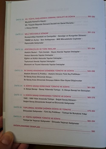 TYT-AYT Tarih El Kitabı - Limit Yayınları - Görsel 4