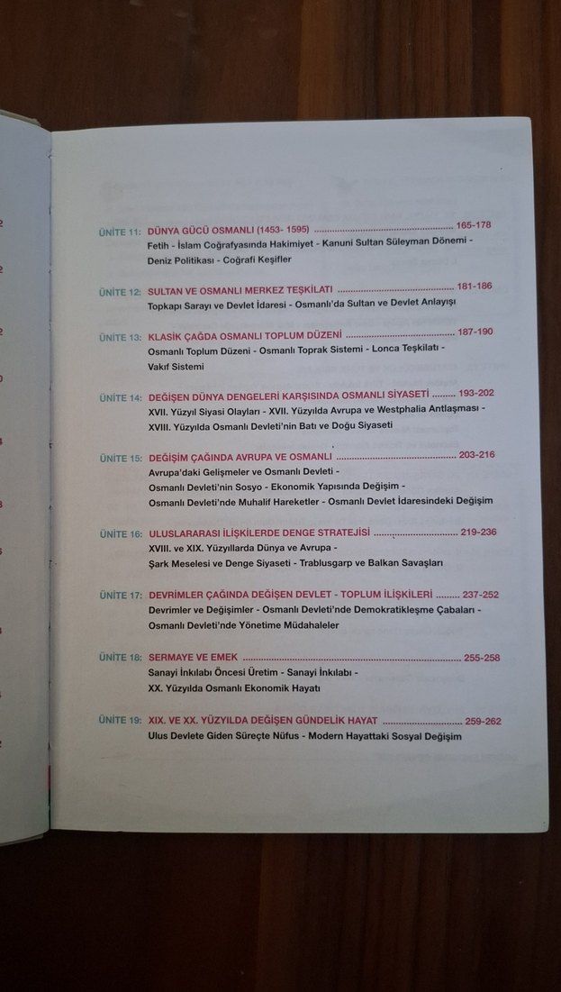 TYT-AYT Tarih El Kitabı - Limit Yayınları - Görsel 3