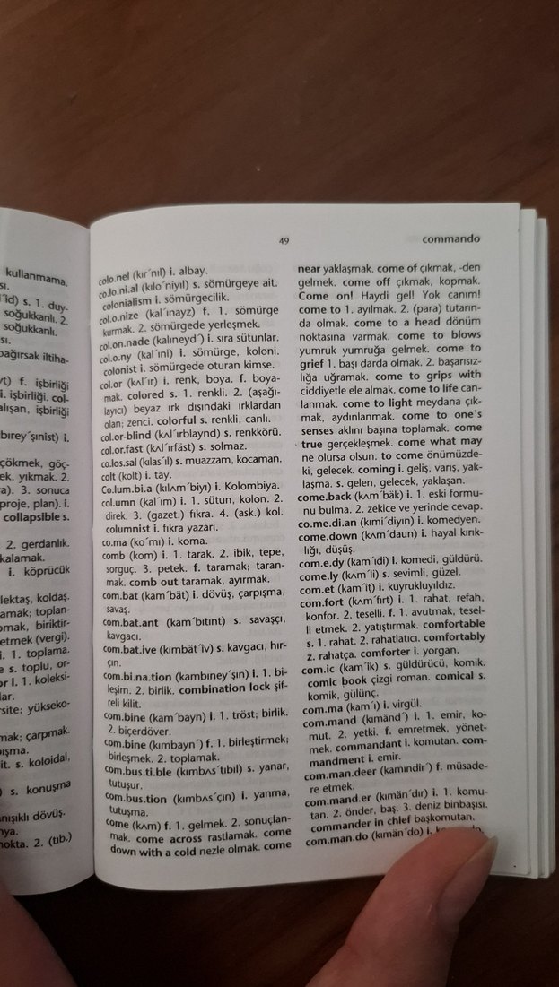 Redhouse Mini Sözlüğü İngilizce-Türkçe - Görsel 3