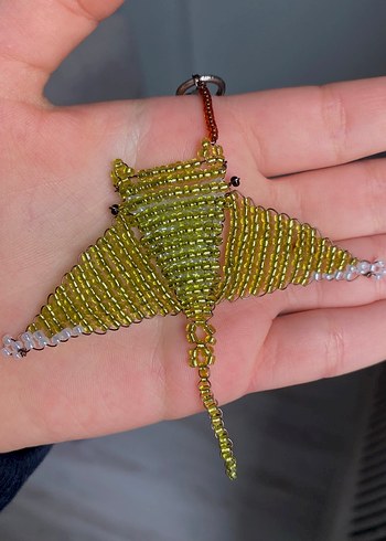 el yapımı vatoz çanta charmı - Görsel 4