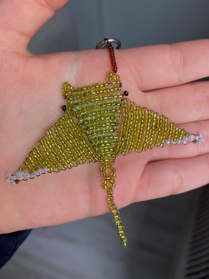 el yapımı vatoz çanta charmı - Görsel 4