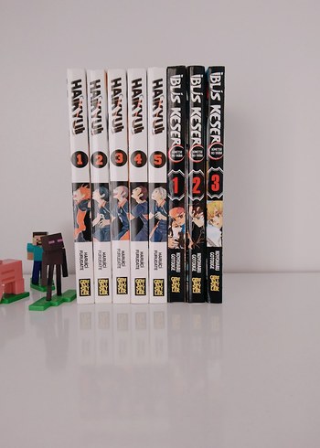 Haikyu! ve Iblis keser Manga Seti