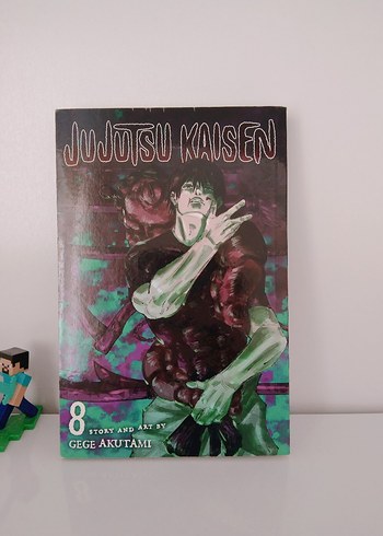 Jujutsu Kaisen Cilt 8 - Gege Akutami ingilizce manga