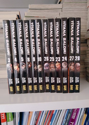 Titana Saldırı manga