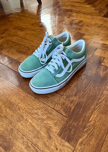 37 Beden Vans Kadın Pastel Yeşil Spor Ayakkabı