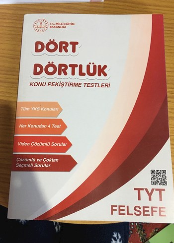 TYT Felsefe Dört Dörtlük Konu Pekiştirme Testleri