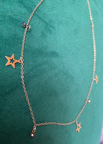 Zincir Detaylı Kadın Kolye - Görsel 2