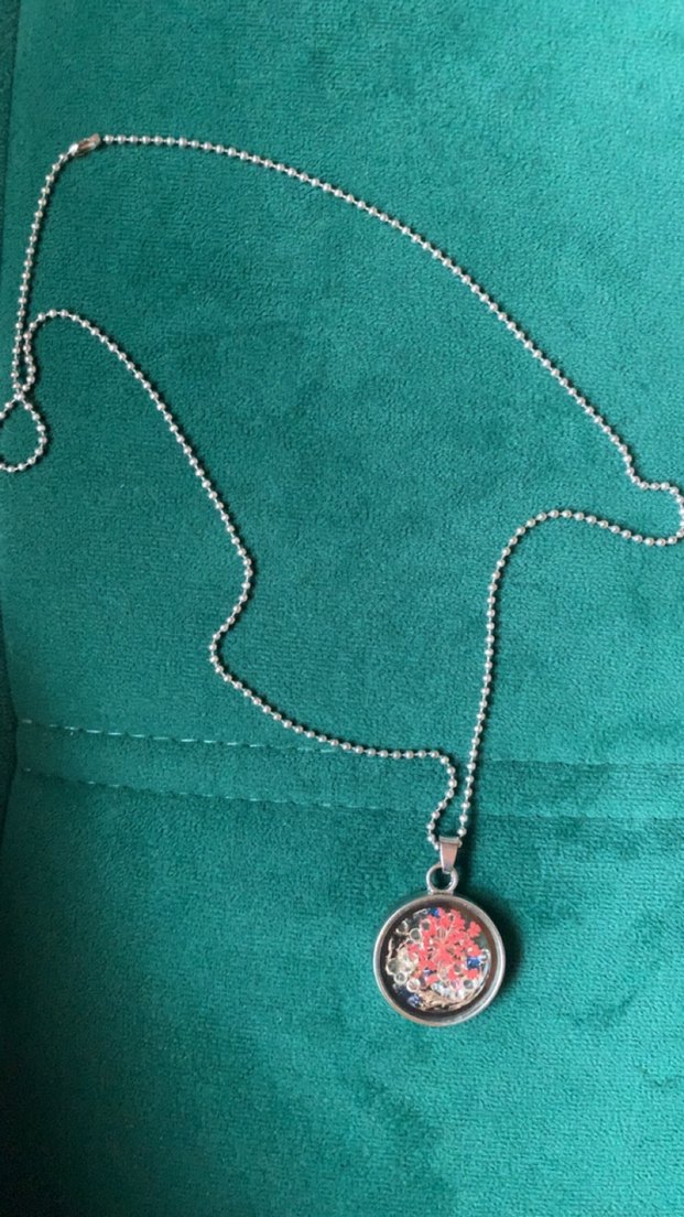 Uzun Çok Renkli Boncuklu Kadın Kolye - Görsel 3