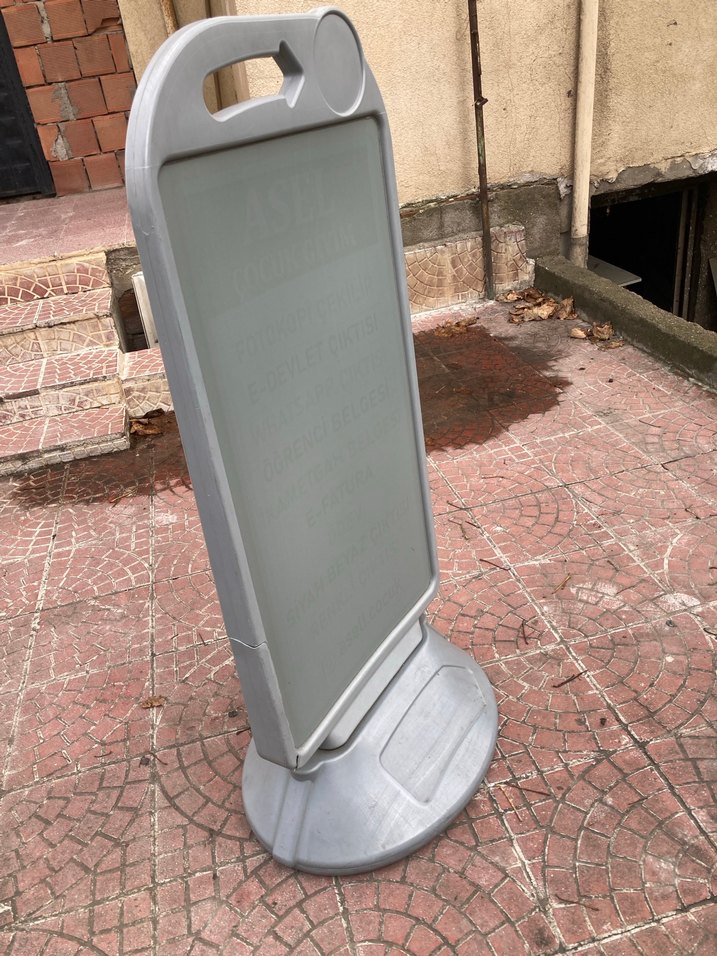 Gri Baskılı Step Platform - Görsel 2