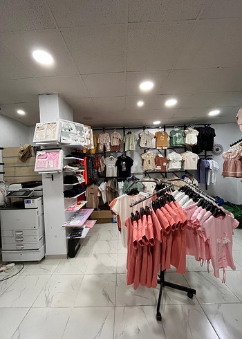 Pembe Nakışlı Örgü Bebek Kız Takımı bütün malzemeleri toptan - Görsel 3