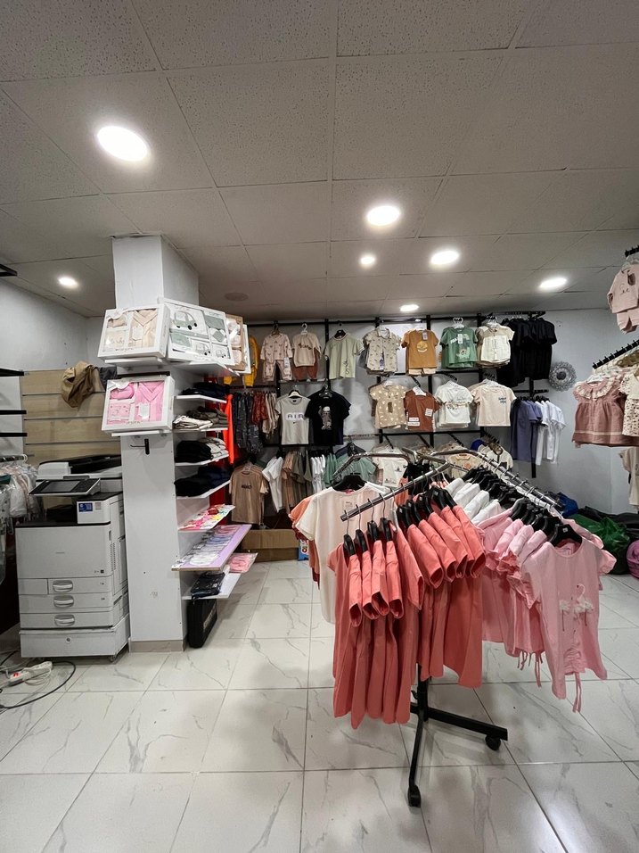 Pembe Nakışlı Örgü Bebek Kız Takımı bütün malzemeleri toptan - Görsel 3