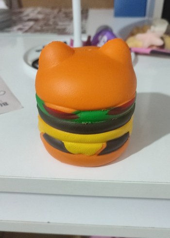 Diğer Renkli Kedi Hamburger Squishy