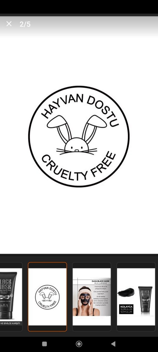 Dr.EA Siyah Arındırıcı Soyulabilir Maske 75 ml - Görsel 5