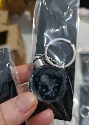 Renkli Boncuklu Kadın Anahtarlık - Görsel 16