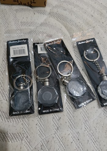 Renkli Boncuklu Kadın Anahtarlık - Görsel 12