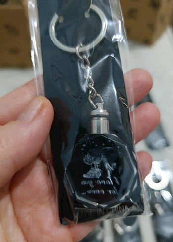 Renkli Boncuklu Kadın Anahtarlık - Görsel 15