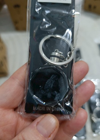 Renkli Işıklı Pullu Anahtarlık - Görsel 16