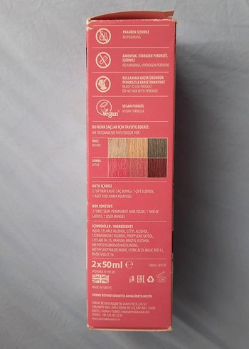 Yarı Kalıcı Pembe Saç Boyası - Görsel 2