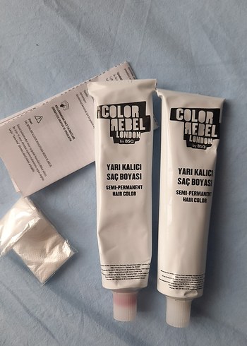 Yarı Kalıcı Pembe Saç Boyası - Görsel 3