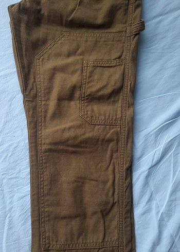 Haki Rahat Kadın Keten Pantolon - Görsel 3