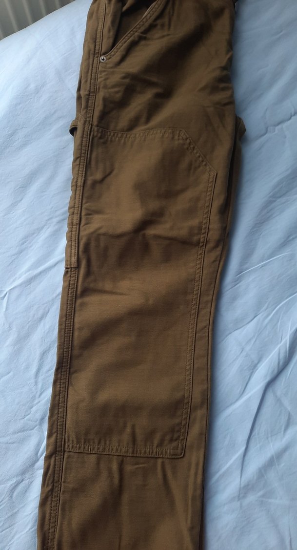 Haki Rahat Kadın Keten Pantolon - Görsel 2