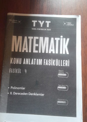 TYT Matematik Konu Anlatım Fasikülleri Fasikül-4