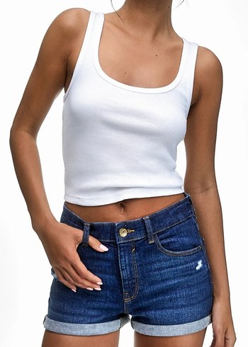 Pull and bear denim şort