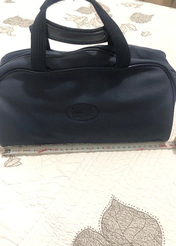 Beden Lacoste Kadın Lacivert Deri Çanta