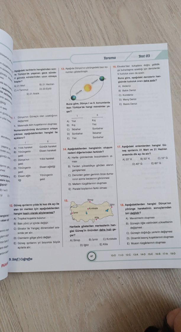 9. Sınıf Coğrafya Konu Anlatımlı Kitap - Görsel 5