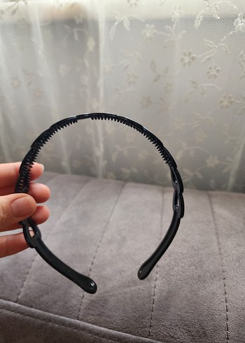 Accessorize Zincir Detaylı Siyah Gotik Saç Aksesuarı