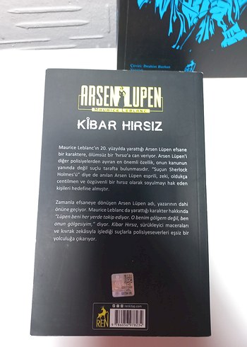 Arsen Lüpen Roman Kutusu - 3 Kitap - Görsel 8