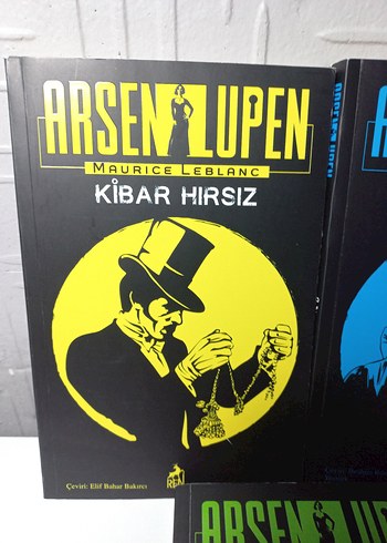 Arsen Lüpen Roman Kutusu - 3 Kitap - Görsel 7