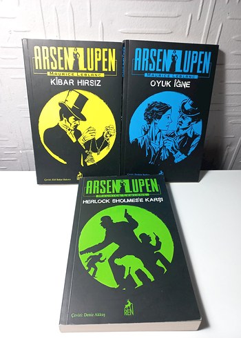 Arsen Lüpen Roman Kutusu - 3 Kitap - Görsel 6