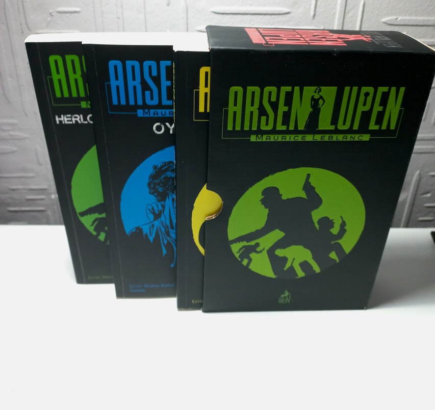 Arsen Lüpen Roman Kutusu - 3 Kitap - Görsel 3